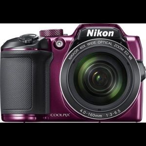 Nikon - COOLPIX B500 16.0-Megapixel Digital Camera - Plum